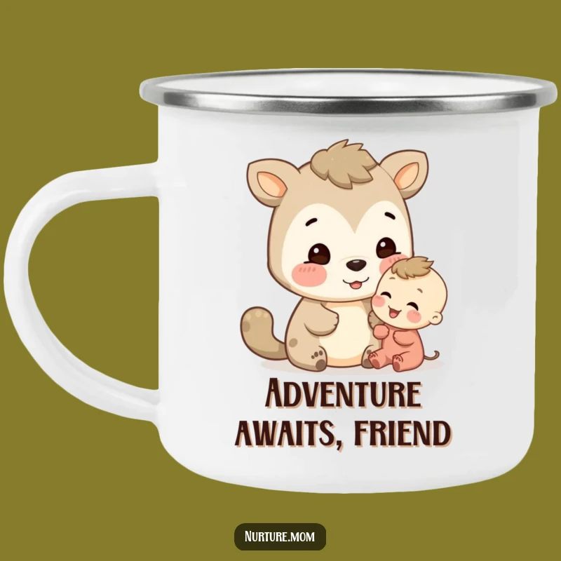 Funny Animal Camp Mug: Warmth & Humor for Outdoor Encouragement