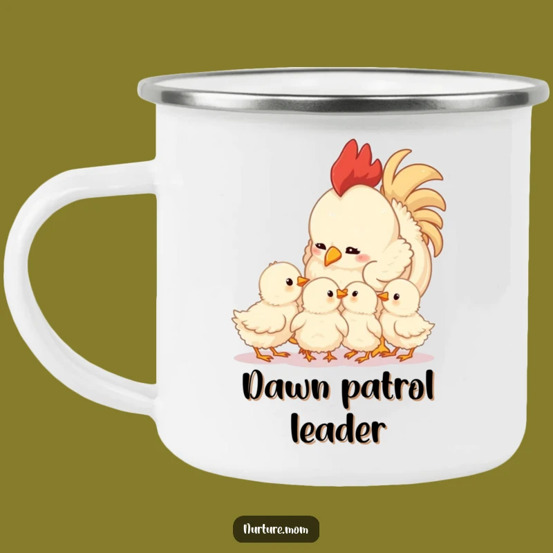 Funny Mother Hen Camping Mug: Durable Chicks Cup, Adorable & Hilarious Outdoor Gift