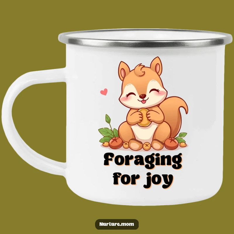 Funny! Sturdy Squirrel Mom Camping Mug: Adventure with Cute Woodland Humor