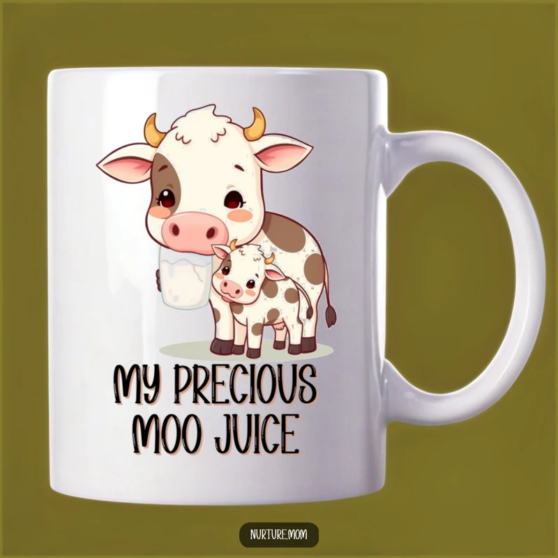 Funny! Happy Cow Mom Mug: A Hilarious Gift for Dairy Lovers & Moms Alike!