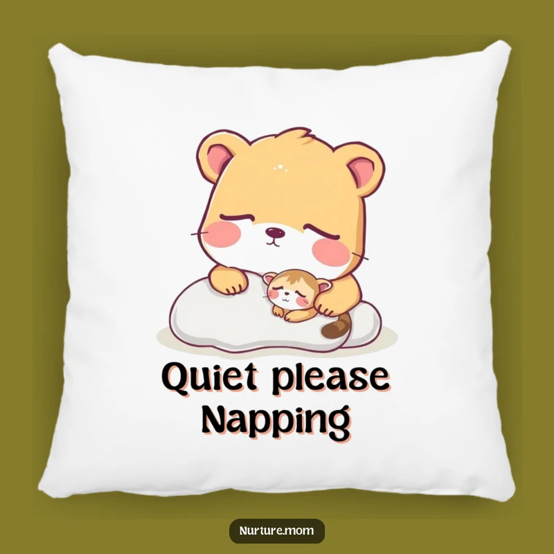 Funny Animal Pillow: Sweet Protector Napping Companion Display, Cozy Funny Gift