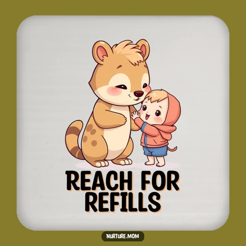 Funny Animal Mentor Coasters: Guide Surfaces with Kind Humor