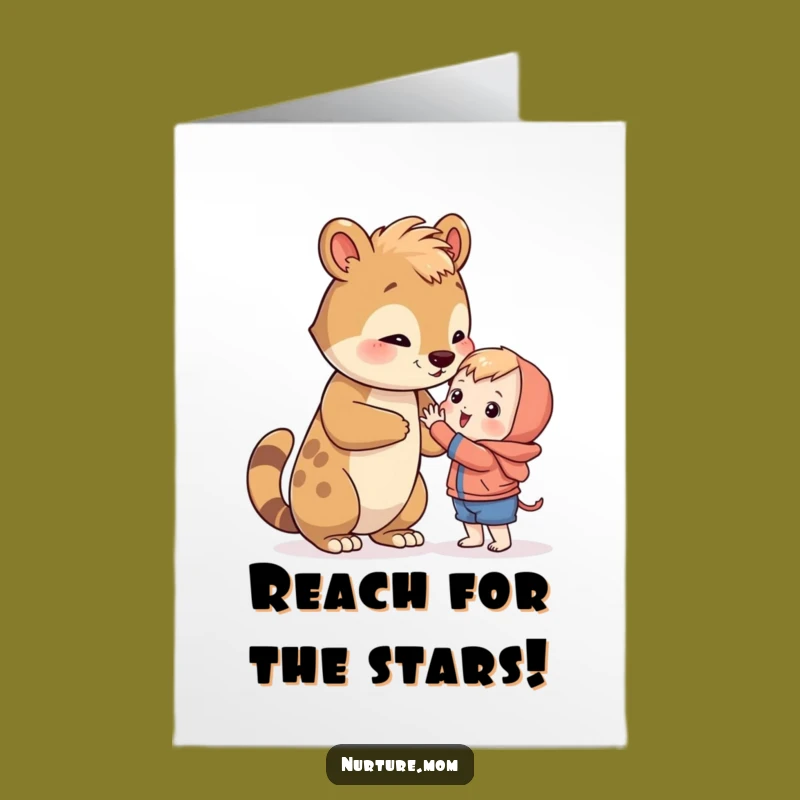 Free Printable Birthday Card: Animal's Lesson Funny Downloadable Greeting