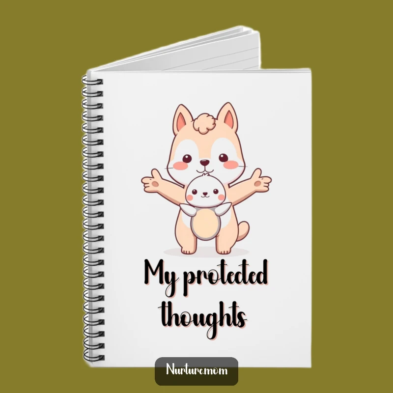 Funny Animal Protector Notebook: Jot Down Safety with Humor