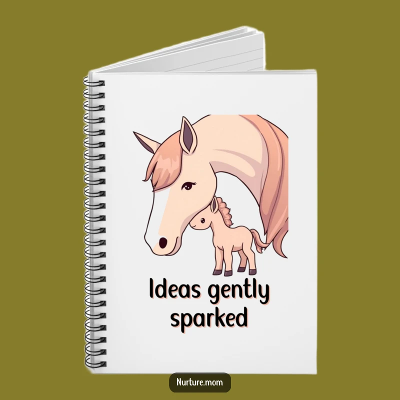 Horse Mom Notebook - Inspiring & Gentle Journal