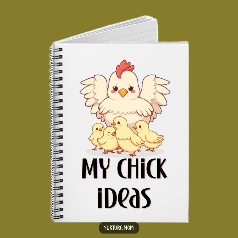 Funny Protective Hen Journal: Cute Farm Note-Taking Gift