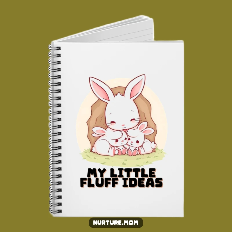 Funny Mother Rabbit Burrow Journal: Cute Parenting Note-Taking Gift