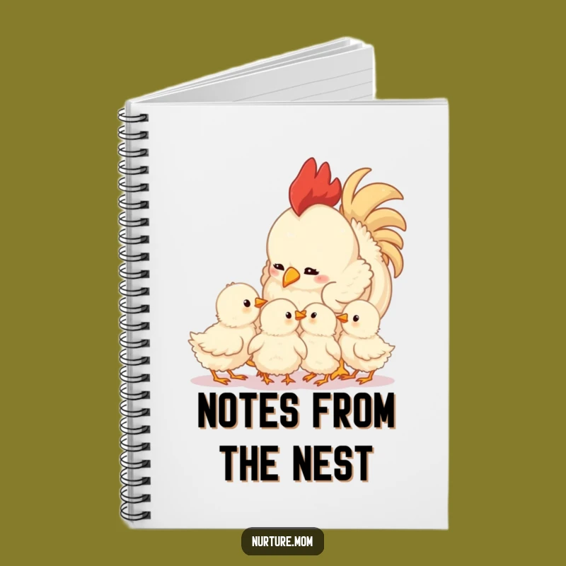 Funny Mother Hen Notebook: Adorable Chicks Journal, Perfect for Notes & Sweet Ideas