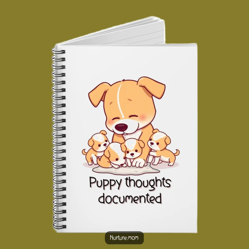 Funny Mom Dog Cleaning Notebook - Perfect Funny Gift for Dog Moms