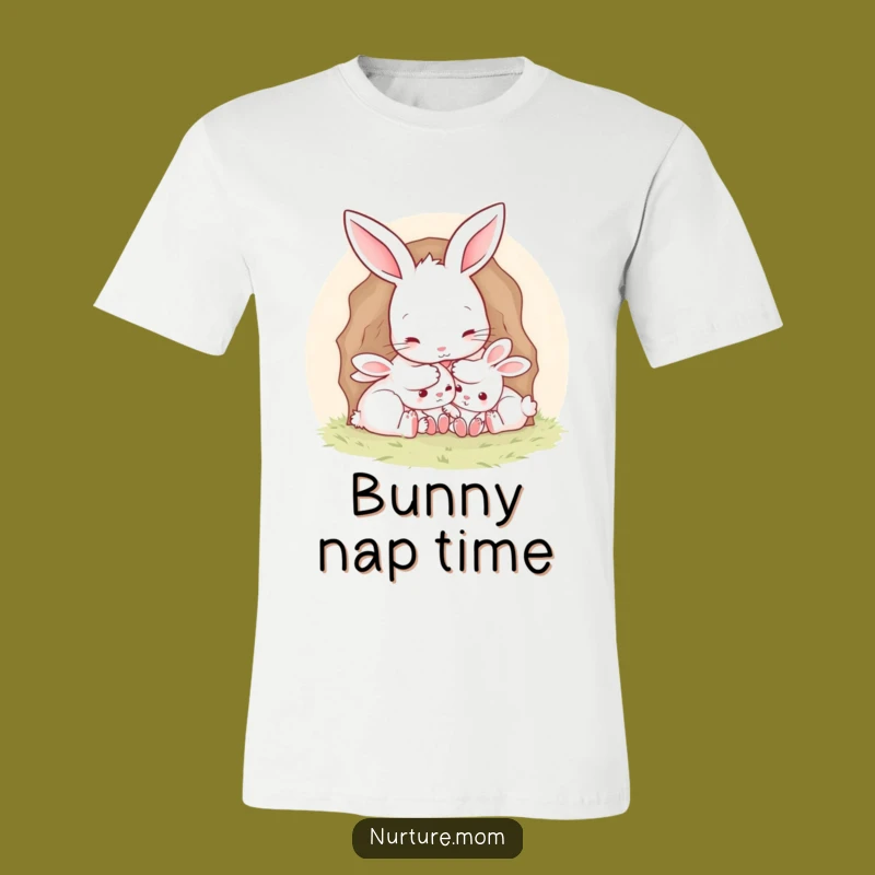 Funny Mother Rabbit Burrow T-Shirt: Sweet Nurturing Parenting Gift