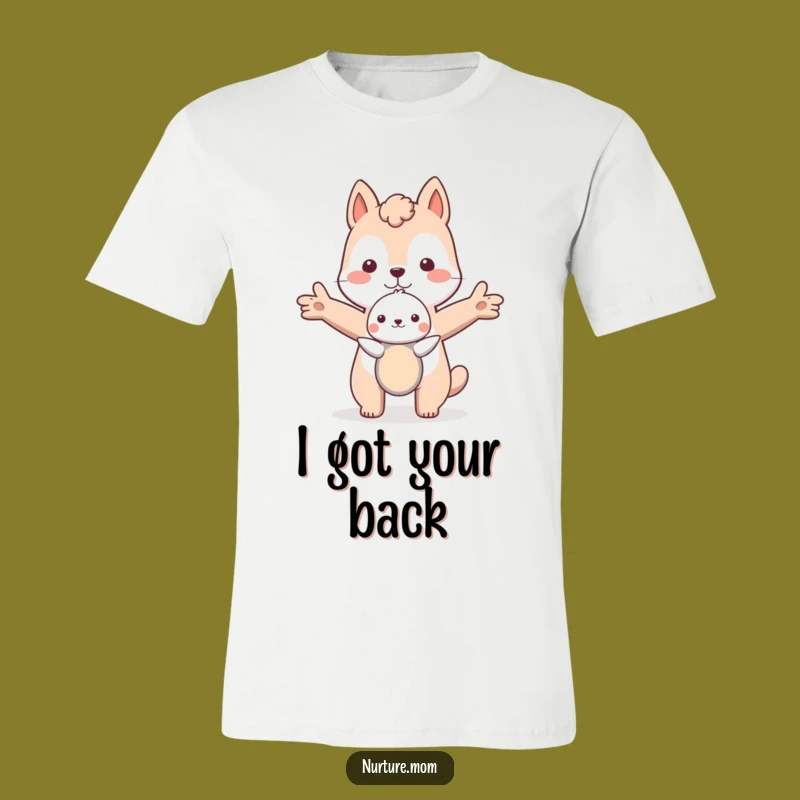 Funny Animal Guardian T-Shirt: Wearable Humor & Protective Love Gift